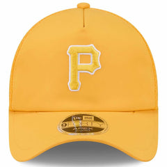 Pittsburgh Pirates 2026 Batting Practice Apex 9FORTY Adjustable Trucker Hat Gold | New Era