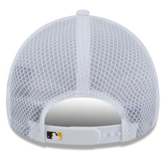 San Diego Padres 2026 Batting Practice Apex 9FORTY Adjustable Trucker Hat White | New Era