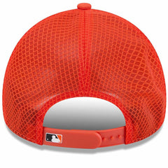 San Francisco Giants 2026 Batting Practice Apex 9FORTY Adjustable Trucker Hat Orange | New Era