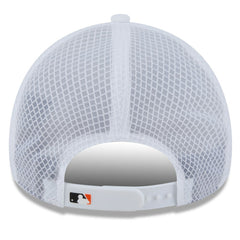 San Francisco Giants 2026 Batting Practice Apex 9FORTY Adjustable Trucker Hat White | New Era