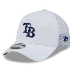 Tampa Bay Rays 2026 Batting Practice Apex 9FORTY Adjustable Trucker Hat White | New Era