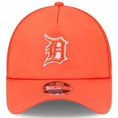 Detroit Tigers 2026 Batting Practice Apex 9FORTY Adjustable Trucker Hat Orange | New Era