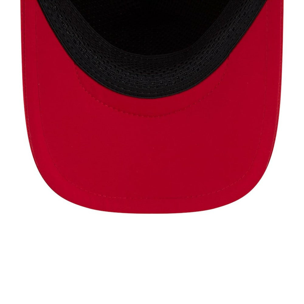 Texas Rangers 2026 Batting Practice Apex 9FORTY Adjustable Trucker Hat Red | New Era