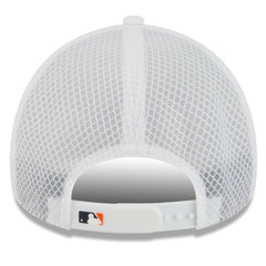 Detroit Tigers 2026 Batting Practice Apex 9FORTY Adjustable Trucker Hat White | New Era