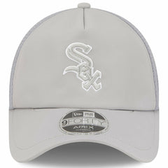 Chicago White Sox 2026 Batting Practice Apex 9FORTY Adjustable Trucker Hat Gray | New Era