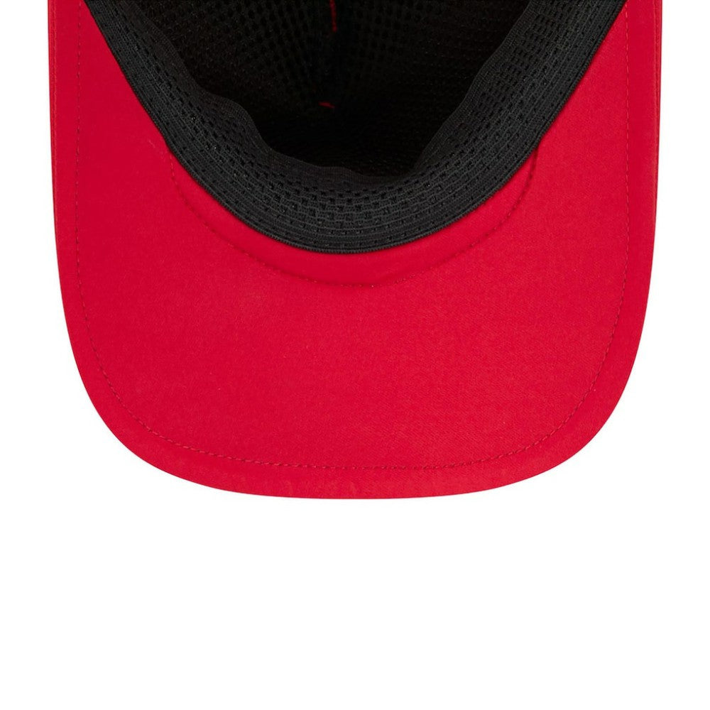 Atlanta Braves 2026 Batting Practice Apex 9FORTY Adjustable Trucker Hat Red | New Era