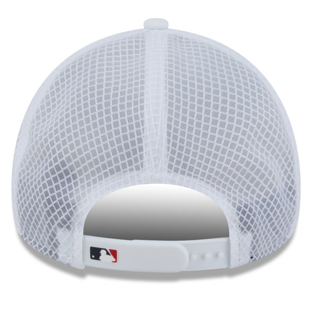 Minnesota Twins 2026 Batting Practice Apex 9FORTY Adjustable Trucker Hat White | New Era