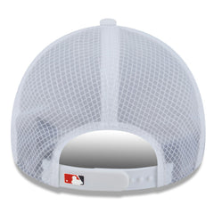 Los Angeles Angels 2026 Batting Practice Apex 9FORTY Adjustable Trucker Hat White | New Era
