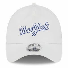 New York Mets 2026 Batting Practice Apex 9FORTY Adjustable Trucker Hat White | New Era
