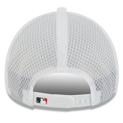 Atlanta Braves 2026 Batting Practice Apex 9FORTY Adjustable Trucker Hat White | New Era