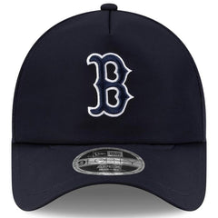 Boston Red Sox 2026 Batting Practice Apex 9FORTY Adjustable Trucker Hat Navy | New Era