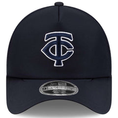 Minnesota Twins 2026 Batting Practice Apex 9FORTY Adjustable Trucker Hat Navy | New Era