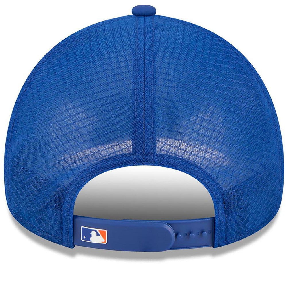 New York Mets 2026 Batting Practice Apex 9FORTY Adjustable Trucker Hat Royal | New Era