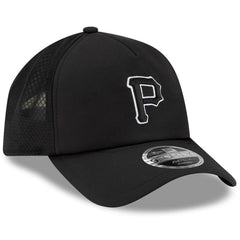 Pittsburgh Pirates 2026 Batting Practice Apex 9FORTY Adjustable Trucker Hat Black | New Era