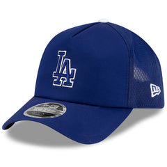 Los Angeles Dodgers 2026 Batting Practice Apex 9FORTY Adjustable Trucker Hat Royal | New Era