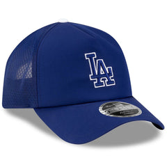 Los Angeles Dodgers 2026 Batting Practice Apex 9FORTY Adjustable Trucker Hat Royal | New Era