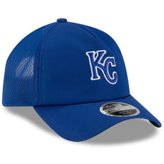 Kansas City Royals 2026 Batting Practice Apex 9FORTY Adjustable Trucker Hat Royal | New Era