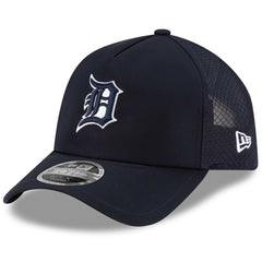 Detroit Tigers 2026 Batting Practice Apex 9FORTY Adjustable Trucker Hat Navy | New Era