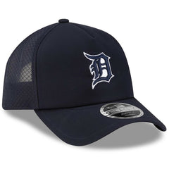 Detroit Tigers 2026 Batting Practice Apex 9FORTY Adjustable Trucker Hat Navy | New Era