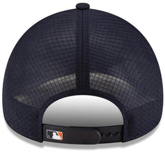 Houston Astros 2026 Batting Practice Apex 9FORTY Adjustable Trucker Hat Navy | New Era