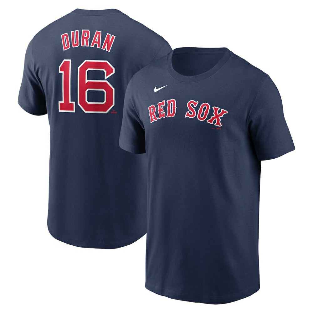 Jarren Duran Boston Red Sox Fuse Name & Number T-Shirt Navy | Nike