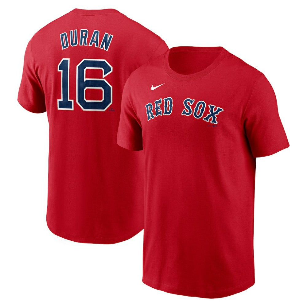 Jarren Duran Boston Red Sox Fuse Name & Number T-Shirt Red | Nike