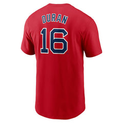 Jarren Duran Boston Red Sox Fuse Name & Number T-Shirt Red | Nike