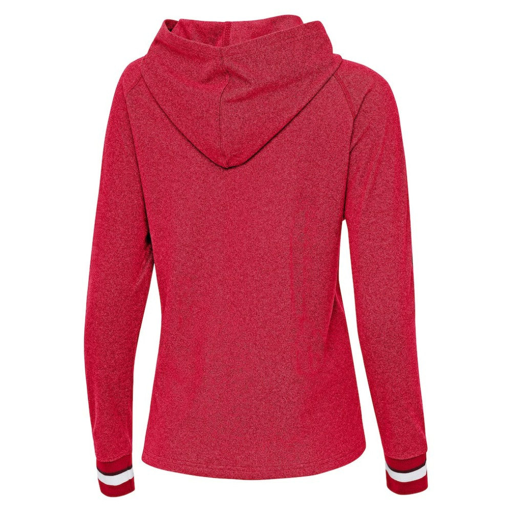 St. Louis Cardinals Antigua Women's Trek Pullover Hoodie Red