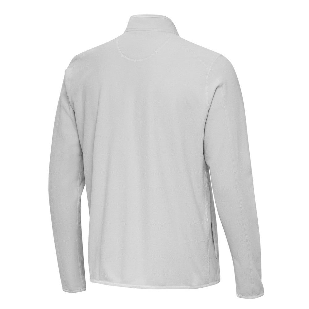 Philadelphia Phillies Antigua Step Up Quarter-Zip Pullover Gray