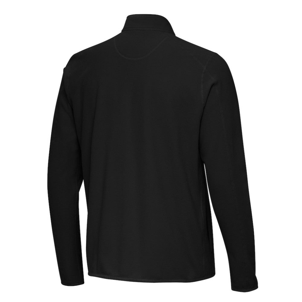 Colorado Rockies Antigua Step Up Quarter-Zip Pullover Black