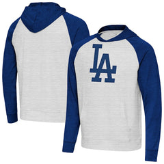 Los Angeles Dodgers Antigua Urgent Pullover Hoodie Royal/Gray