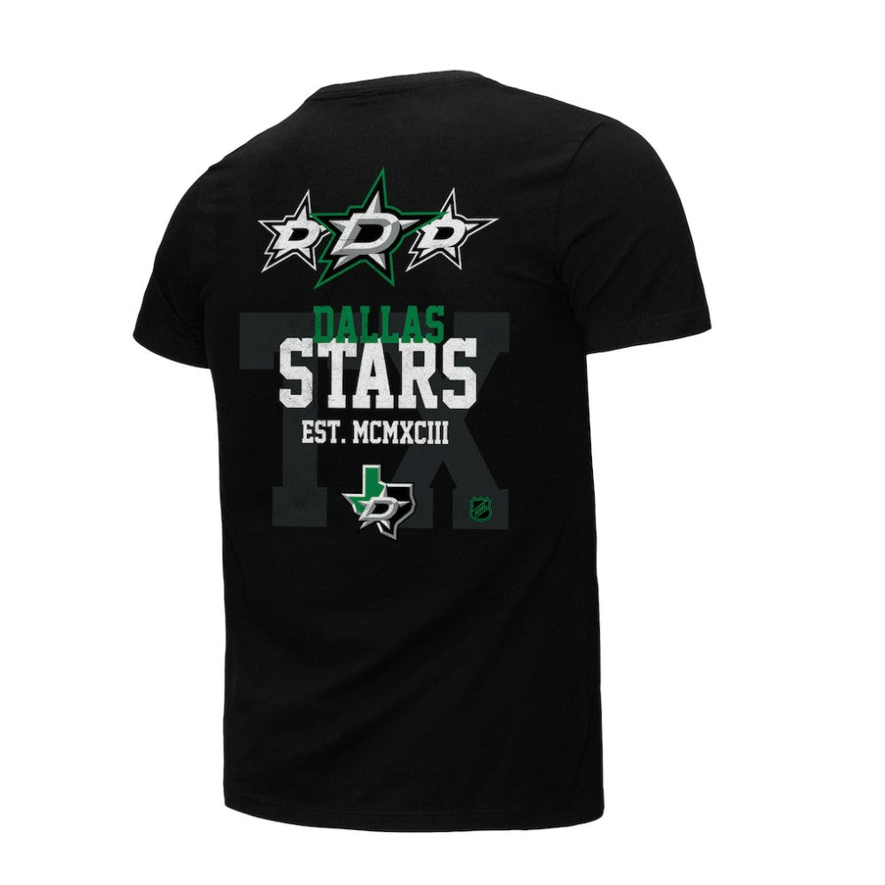 Dallas Stars Mitchell & Ness Home T-Shirt Black
