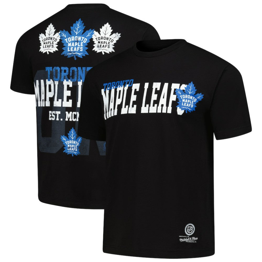 Toronto Maple Leafs Mitchell & Ness Home T-Shirt Black