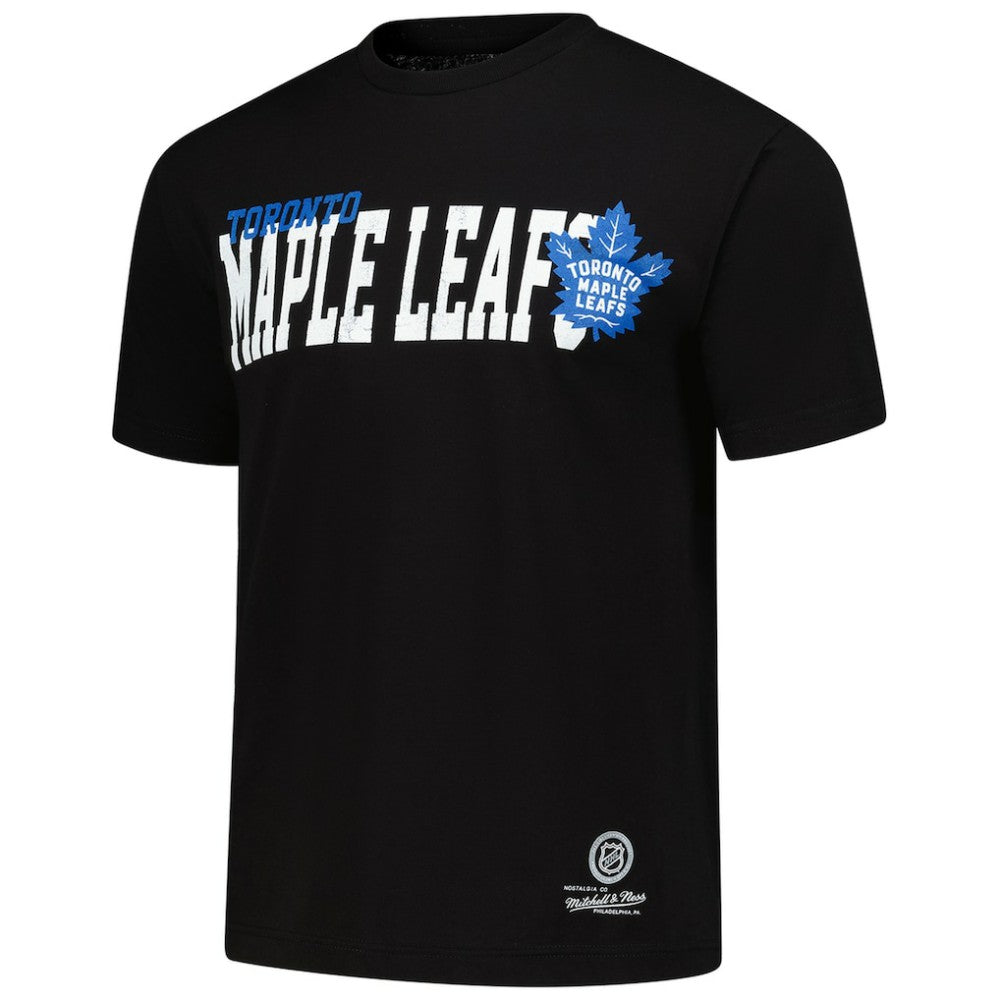 Toronto Maple Leafs Mitchell & Ness Home T-Shirt Black
