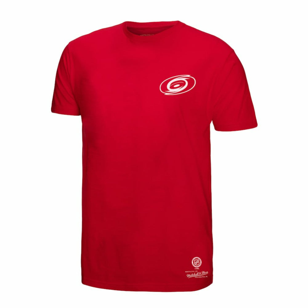 Carolina Hurricanes Mitchell & Ness Core Penalty Box 3.0 T-Shirt Red