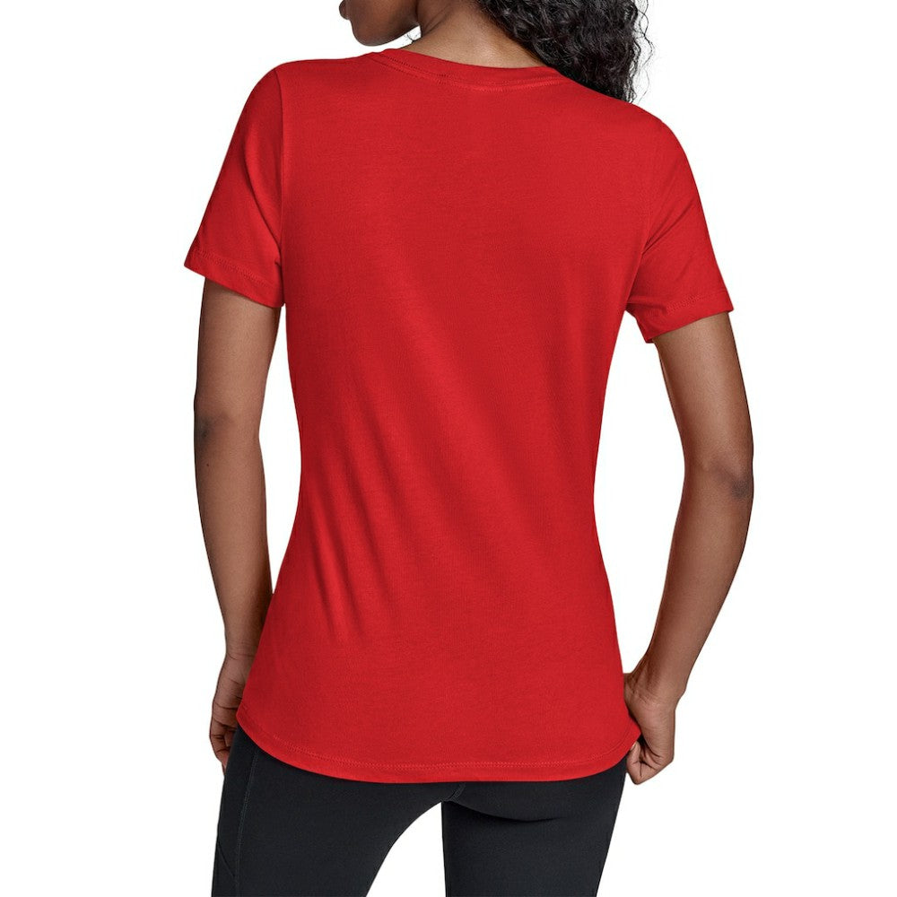 St. Louis Cardinals Starter Women's Team Color Shading V-Neck T-Shirt Red