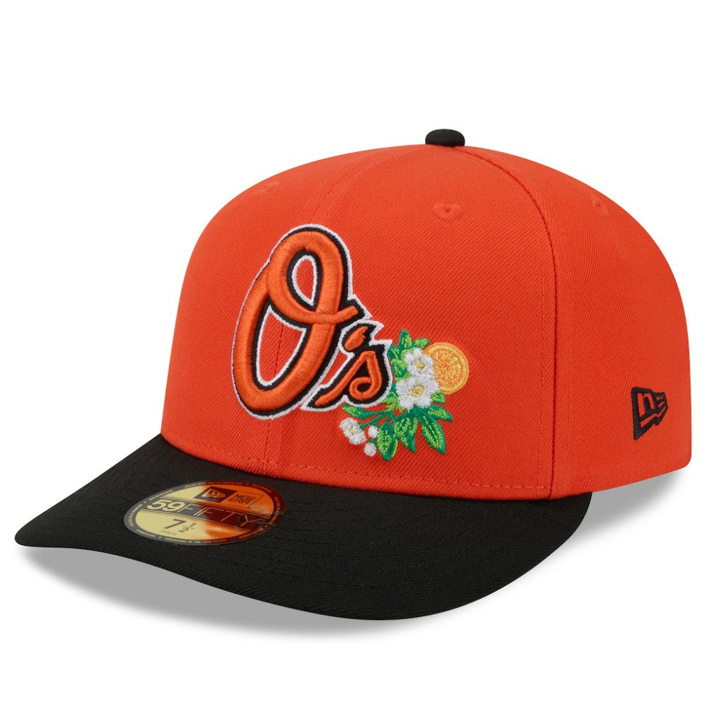 Baltimore Orioles 2026 Spring Training 59FIFTY Fitted Hat Orange/Black | New Era