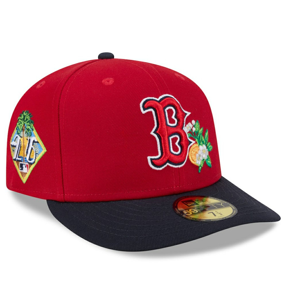 Boston Red Sox 2026 Spring Training 59FIFTY Fitted Hat Red/Navy | New Era
