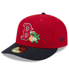 Boston Red Sox 2026 Spring Training 59FIFTY Fitted Hat Red/Navy | New Era