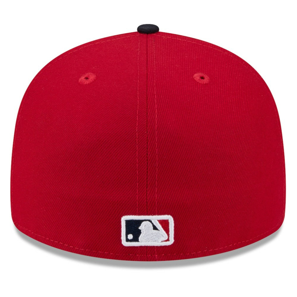 Atlanta Braves 2026 Spring Training 59FIFTY Fitted Hat Red/Navy | New Era