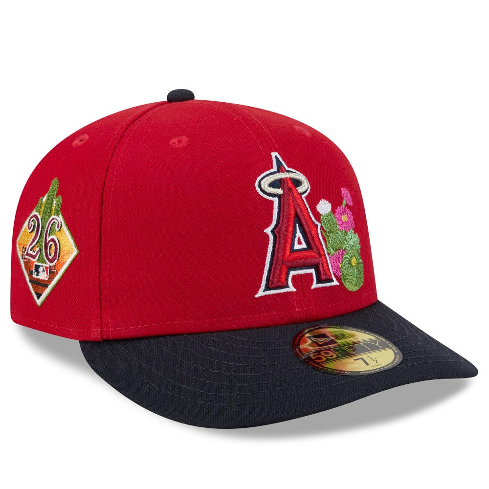Los Angeles Angels 2026 Spring Training 59FIFTY Fitted Hat Red/Navy | New Era