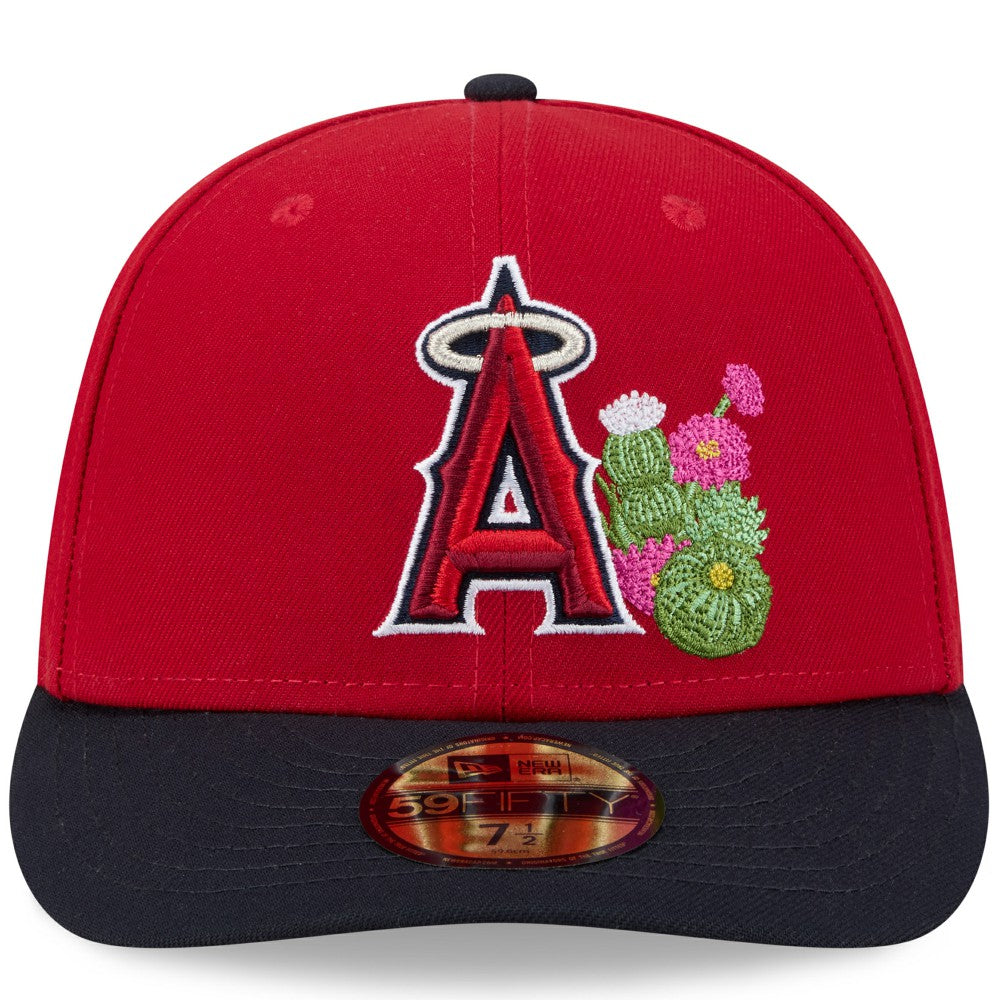 Los Angeles Angels 2026 Spring Training 59FIFTY Fitted Hat Red/Navy | New Era