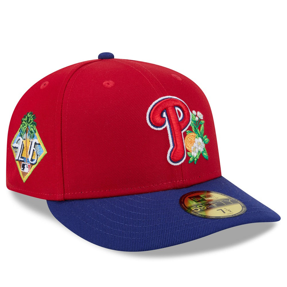 Philadelphia Phillies 2026 Spring Training 59FIFTY Fitted Hat Red/Royal | New Era