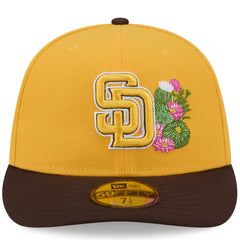 San Diego Padres 2026 Spring Training 59FIFTY Fitted Hat Gold/Brown | New Era