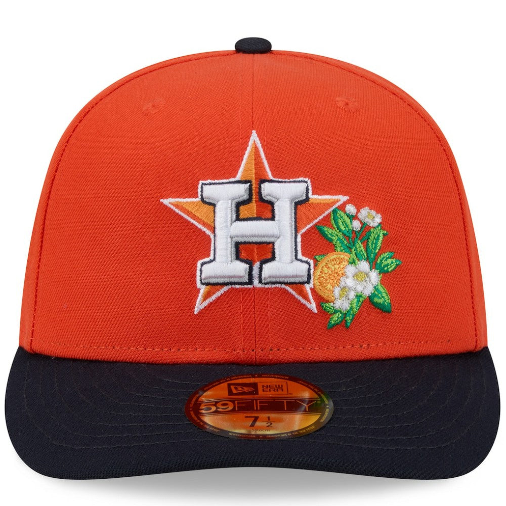 Houston Astros 2026 Spring Training 59FIFTY Fitted Hat Orange/Navy | New Era