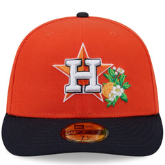 Houston Astros 2026 Spring Training 59FIFTY Fitted Hat Orange/Navy | New Era