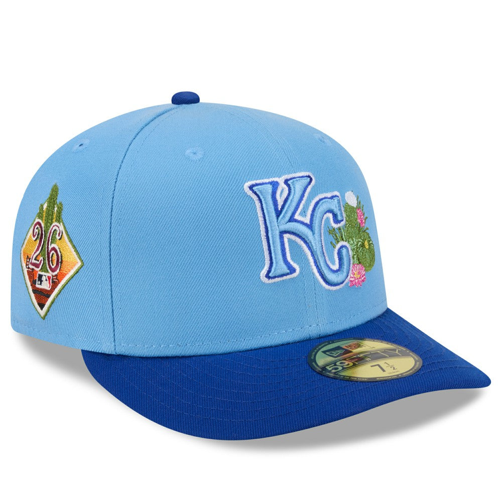 Kansas City Royals 2026 Spring Training 59FIFTY Fitted Hat Light Blue/Royal | New Era