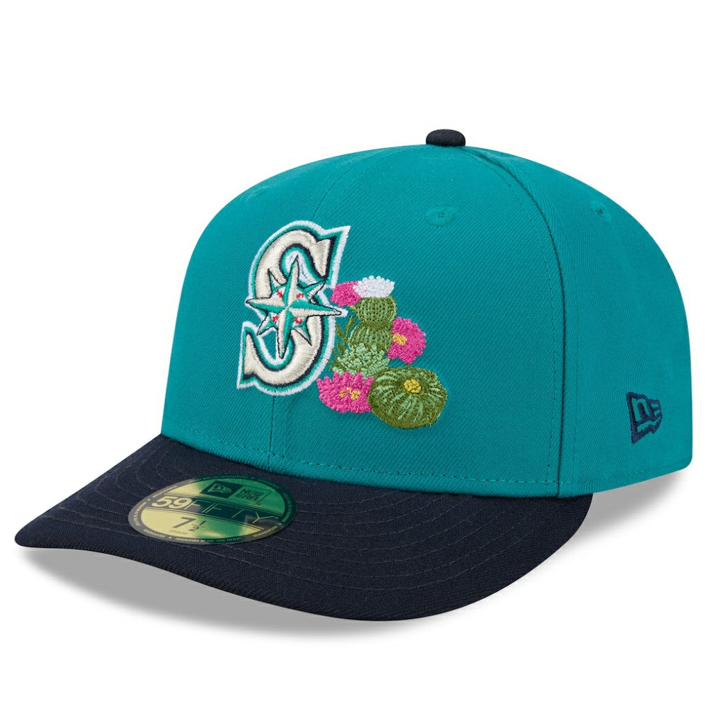 Seattle Mariners 2026 Spring Training 59FIFTY Fitted Hat Teal/Navy | New Era
