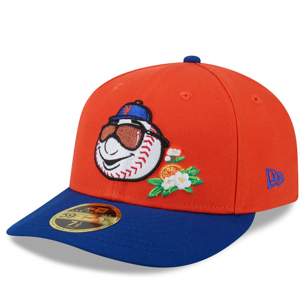 New York Mets 2026 Spring Training Low Profile 59FIFTY Fitted Hat Orange/Royal | New Era