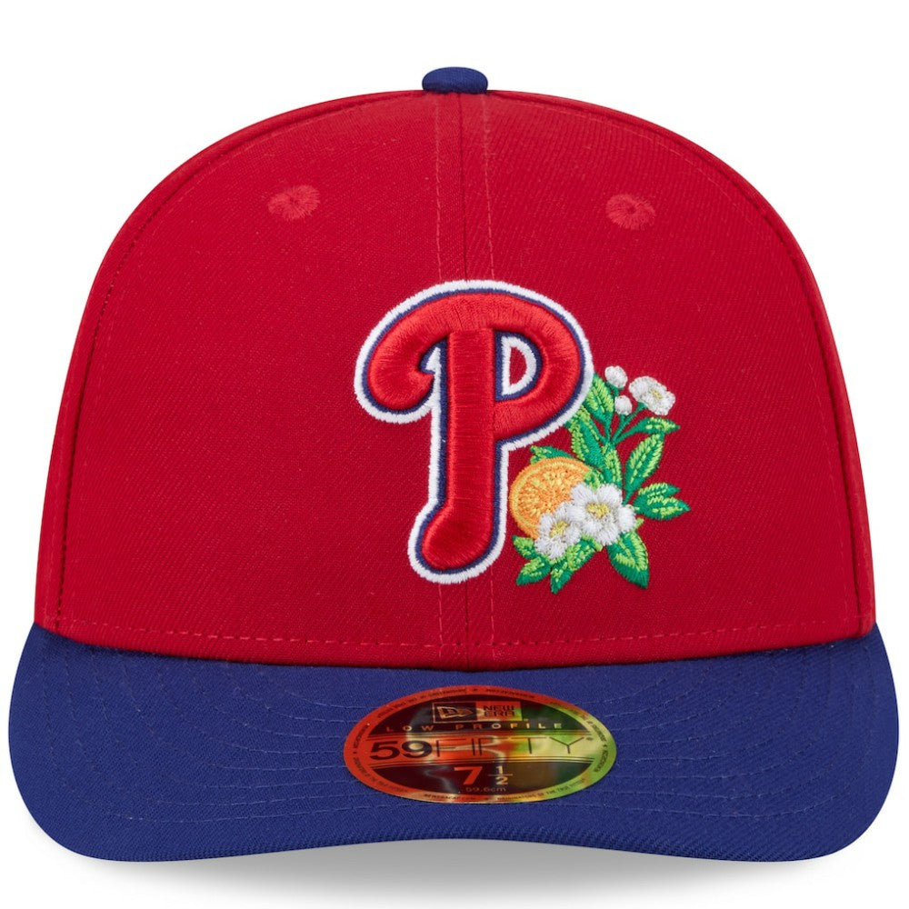 Philadelphia Phillies 2026 Spring Training Low Profile 59FIFTY Fitted Hat Red/Royal | New Era